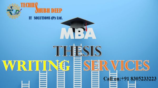 MBA Thesis Writing Services in India