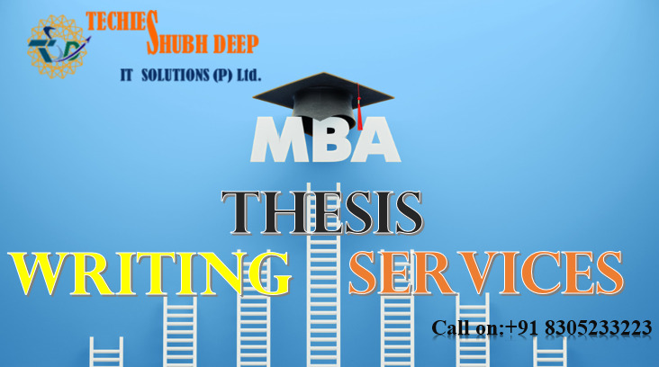 MBA Thesis Writing Services in India