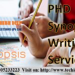 PhD Synopsis Writing Services Delhi