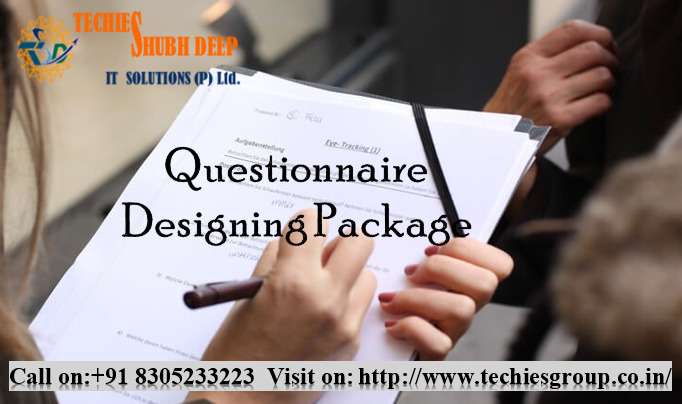 Questionnaire Designing Package Services