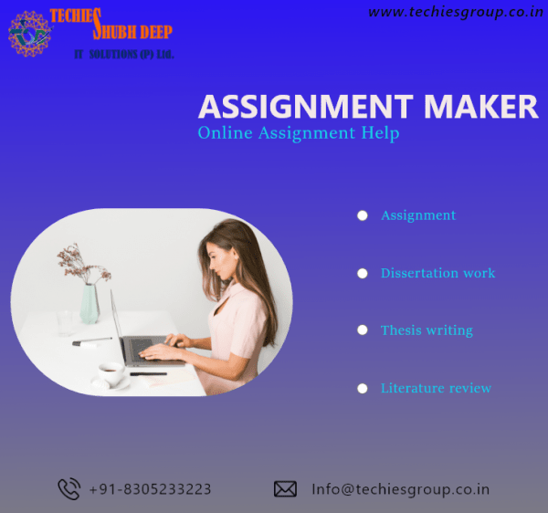 Assignment Maker In India