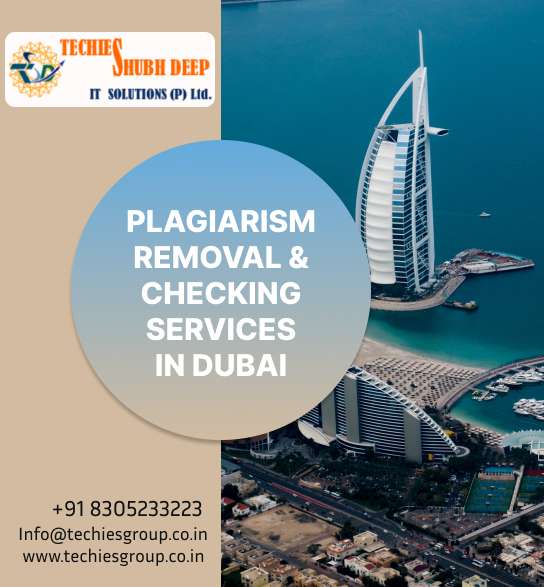 PLAGIARISM CHECKER AND REMOVAL SERVICES IN DUBAI