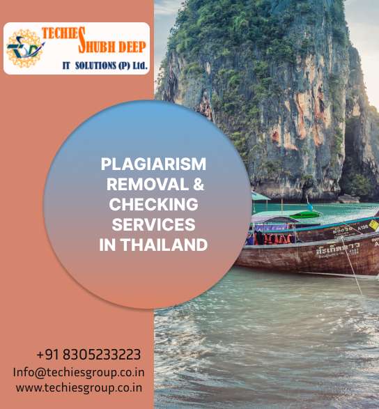 PLAGIARISM CHECKER AND REMOVAL SERVICES IN THAILAND