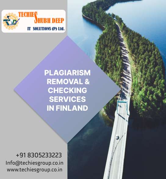 PLAGIARISM CHECKER AND REMOVAL SERVICES IN FINLAND