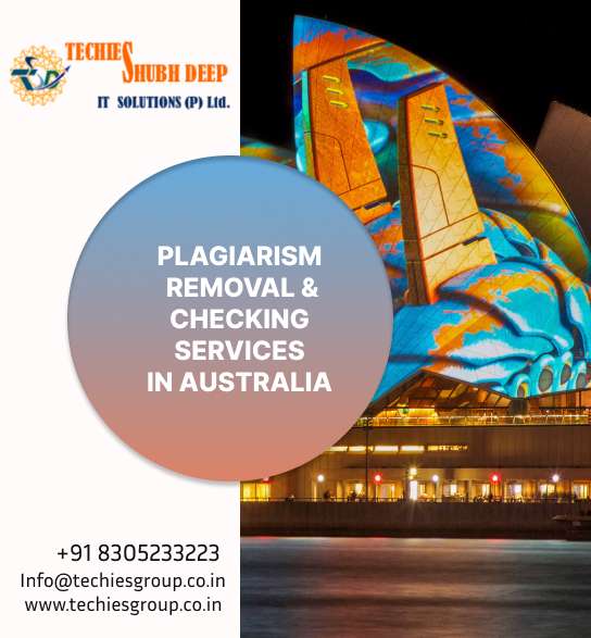 PLAGIARISM CHECKER AND REMOVAL SERVICES IN AUSTRALIA