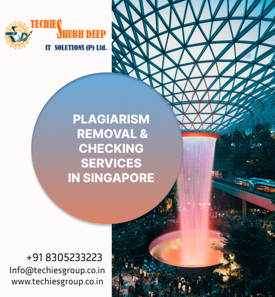PLAGIARISM CHECKER AND REMOVAL SERVICES IN SINGAPORE