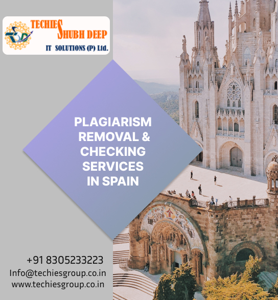 PLAGIARISM CHECKER AND REMOVAL SERVICES IN SPAIN