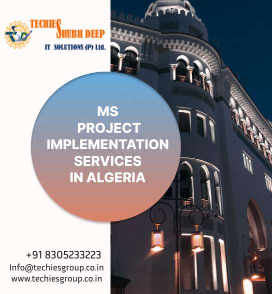 MS PROJECT IMPLEMENTS SERVICES IN ALGERIA
