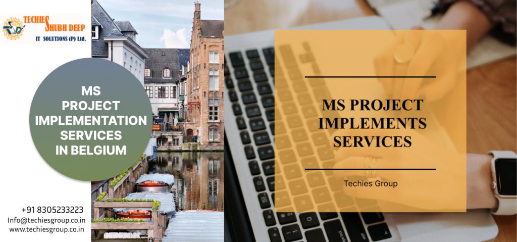 MS PROJECT IMPLEMENTS SERVICES IN BELGIUM