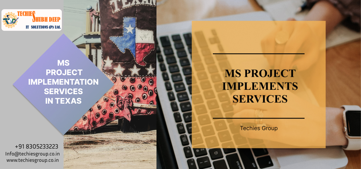 MS PROJECT IMPLEMENTS SERVICES IN TEXAS