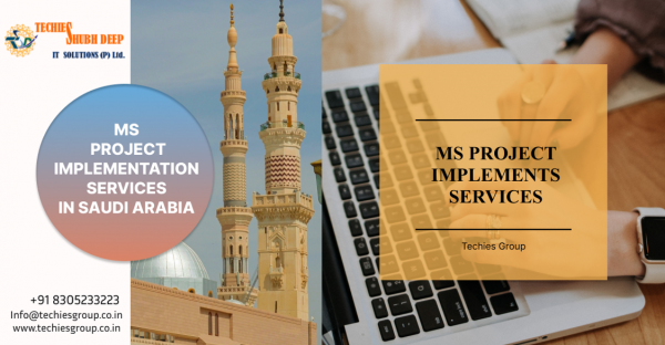 BEST MS PROJECT IMPLEMENTS SERVICES IN SAUDI ARABIA