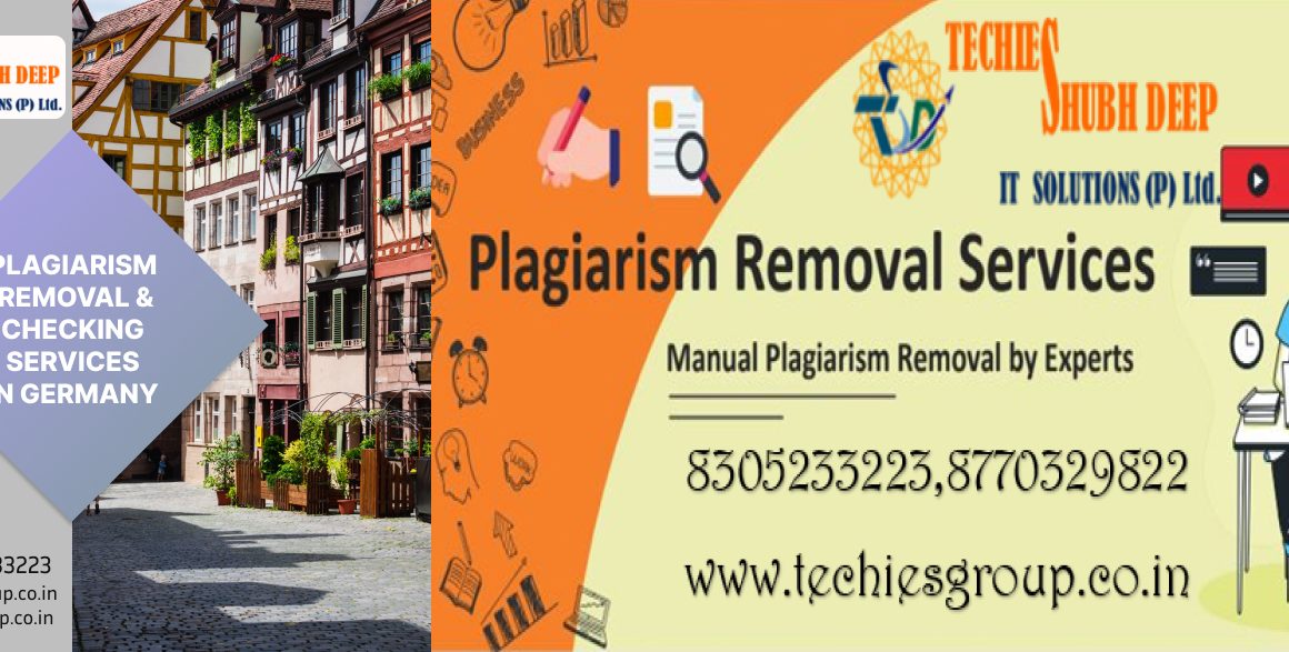 PLAGIARISM CHECKER AND REMOVAL SERVICES IN GERMANY