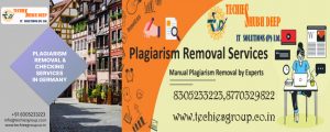 PLAGIARISM CHECKER AND REMOVAL SERVICES IN GERMANY