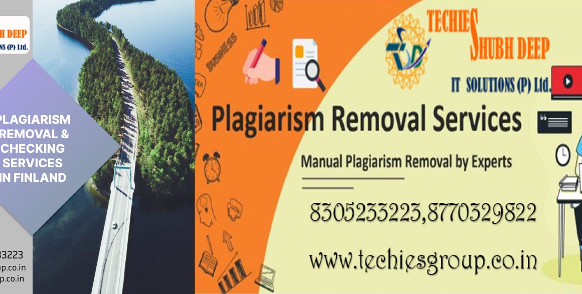PLAGIARISM CHECKER AND REMOVAL SERVICES IN FINLAND