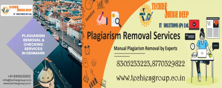 PLAGIARISM CHECKER AND REMOVAL SERVICES IN DENMARK