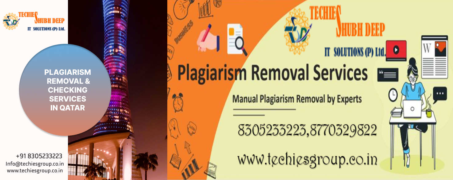PLAGIARISM CHECKER AND REMOVAL SERVICES IN QATAR