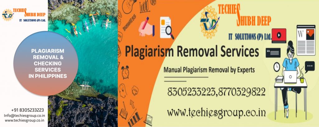 PLAGIARISM CHECKER AND REMOVAL SERVICES IN PHILIPPINES