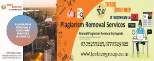 PLAGIARISM CHECKER AND REMOVAL SERVICES IN CANADA