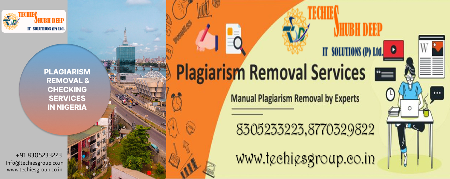 PLAGIARISM CHECKER AND REMOVAL SERVICES IN NIGERIA