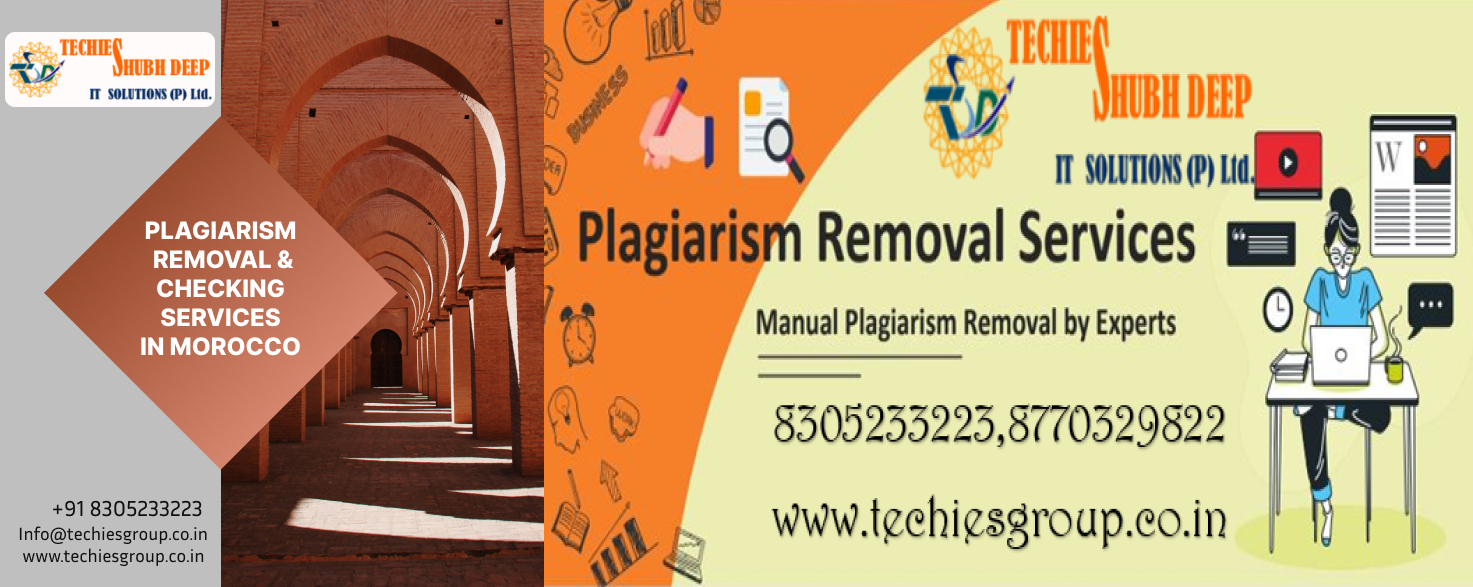 PLAGIARISM CHECKER AND REMOVAL SERVICES IN MOROCCO