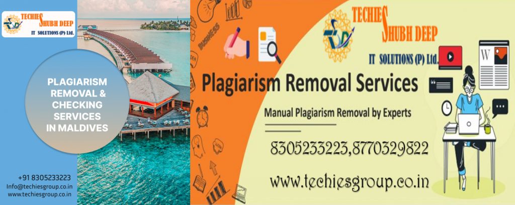 PLAGIARISM CHECKER AND REMOVAL SERVICES IN MALDIVES
