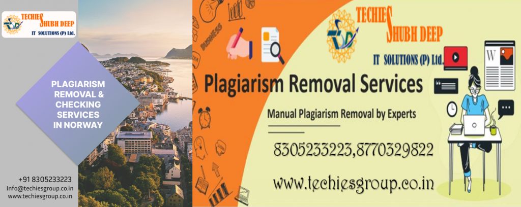 PLAGIARISM CHECKER AND REMOVAL SERVICES IN NORWAY